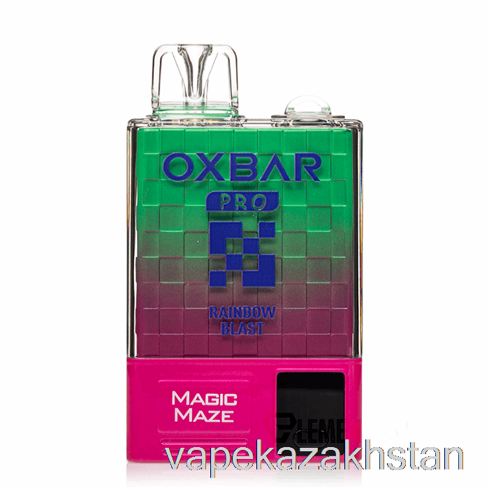 Vape Kazakhstan OXBAR Magic Maze Pro 10000 Disposable Rainbow Blast